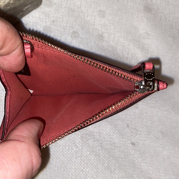 *SOLD*COACH Pink Mini Id Skinny - Picture 7 of 8